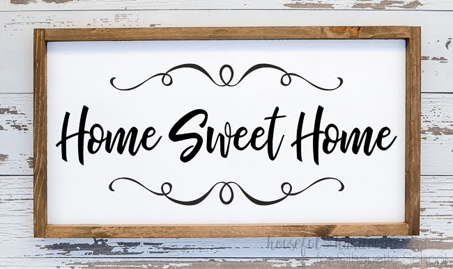 Circle logo mockup hang sign with editable color in night environment. 4 Easy To Make Diy Wood Sign Blanks For Silhouette Projects Silhouette School