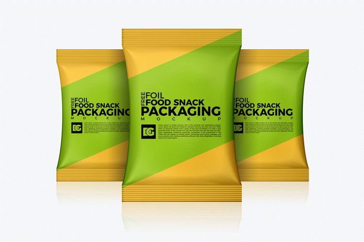 Mockup foil food bag package. 40 Best Snack Packaging Mockup Templates Graphic Design Resources