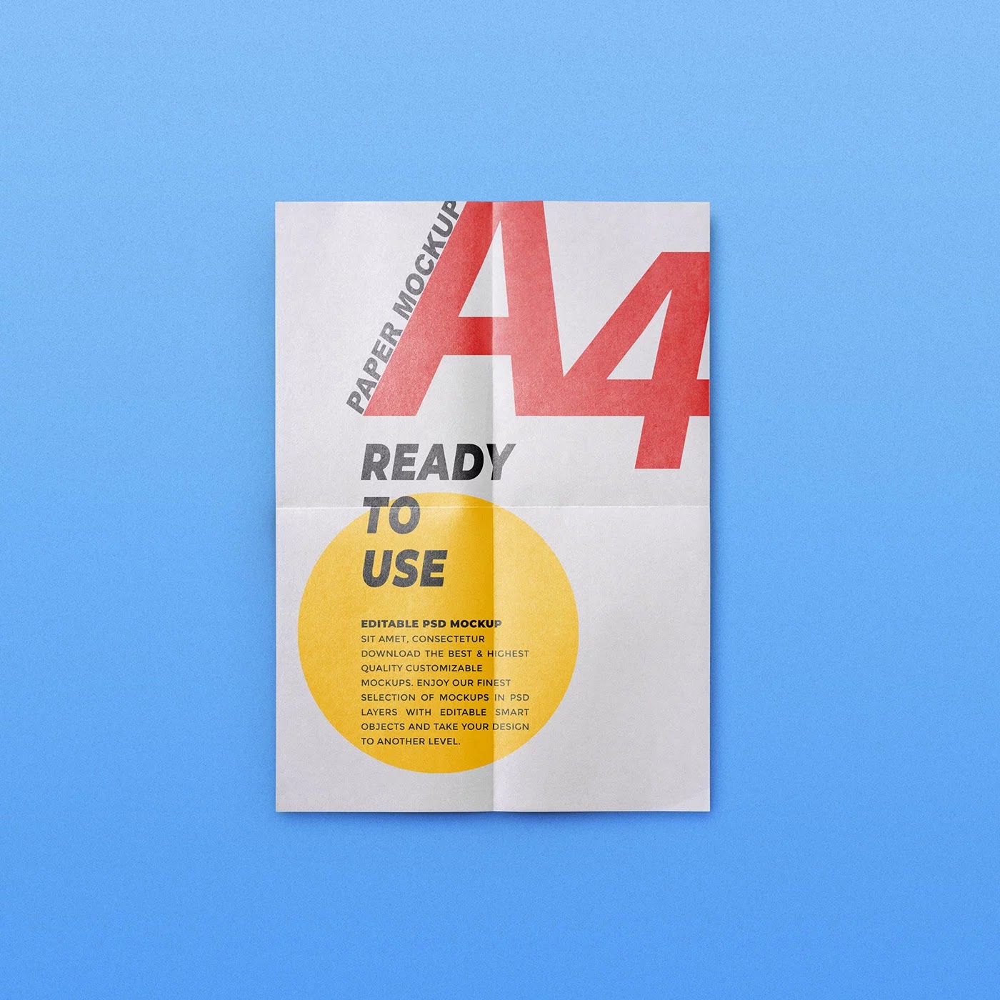 ✓ free for commercial use ✓ high quality images. Free A4 Paper Psd Mockup Design