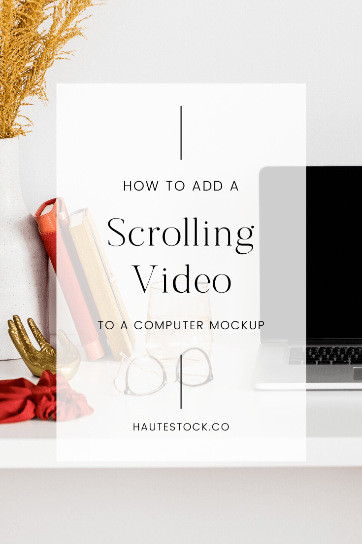 Find & download free graphic resources for video mockup. Video Tutorial Scrolling Video Mockup Haute Stock Styled Stock Photography