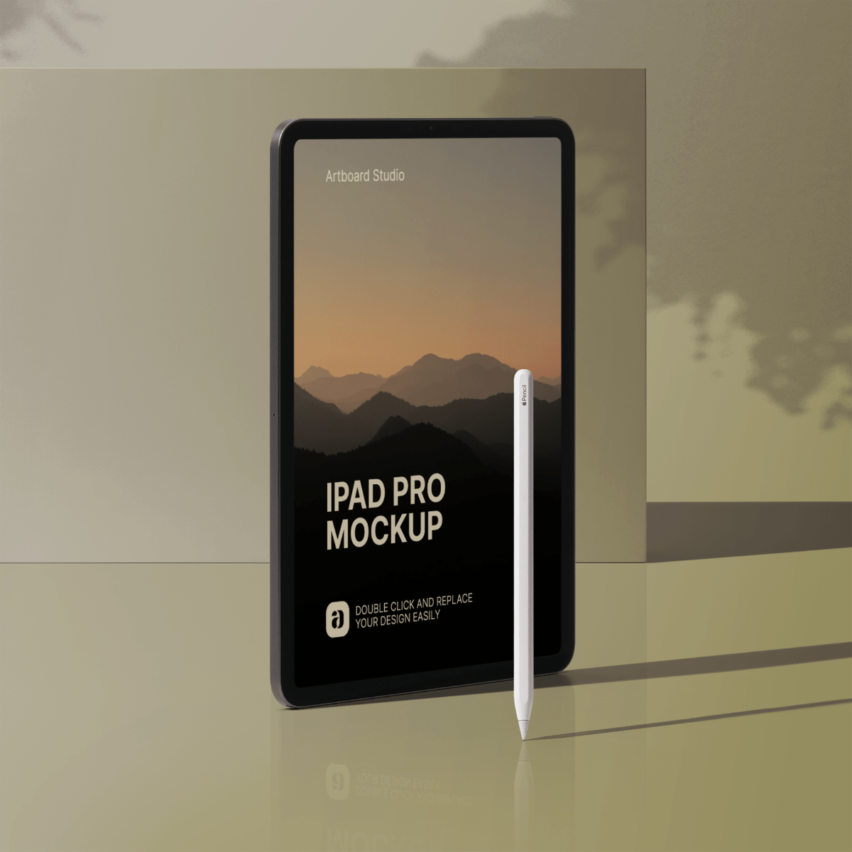 Create realistic mockups for your awesome apps. Perspective Ipad Pro Mockup Scene
