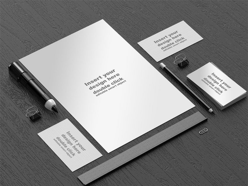 44+ Download Office Stationery Mockup Psd&nbsp;Free