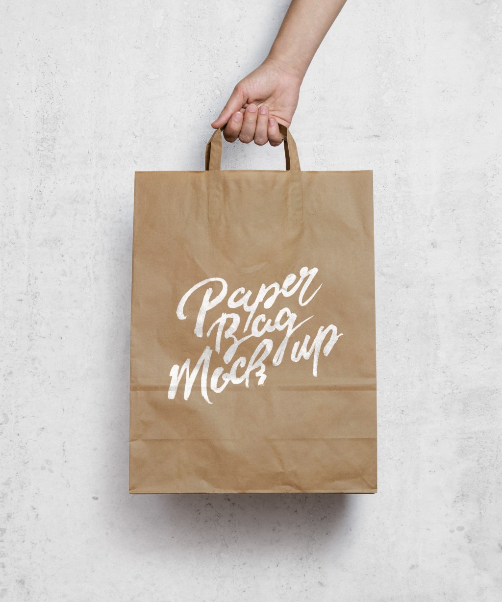 36+ Download Paper Bag Mockup Free Vector&nbsp;Psd