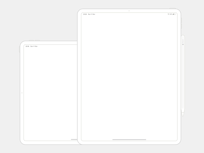 Picture It features two ipads overlapping, giving you an option to add two designs to them. Free Ipad Pro Mockups For 2020 Psd Sketch December 2021 Ux Planet