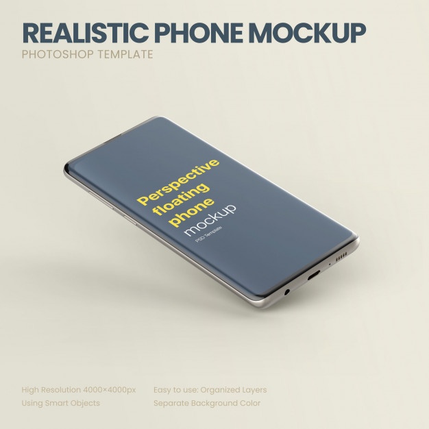 40+ Download Mobile Perspective Mockup&nbsp;Psd