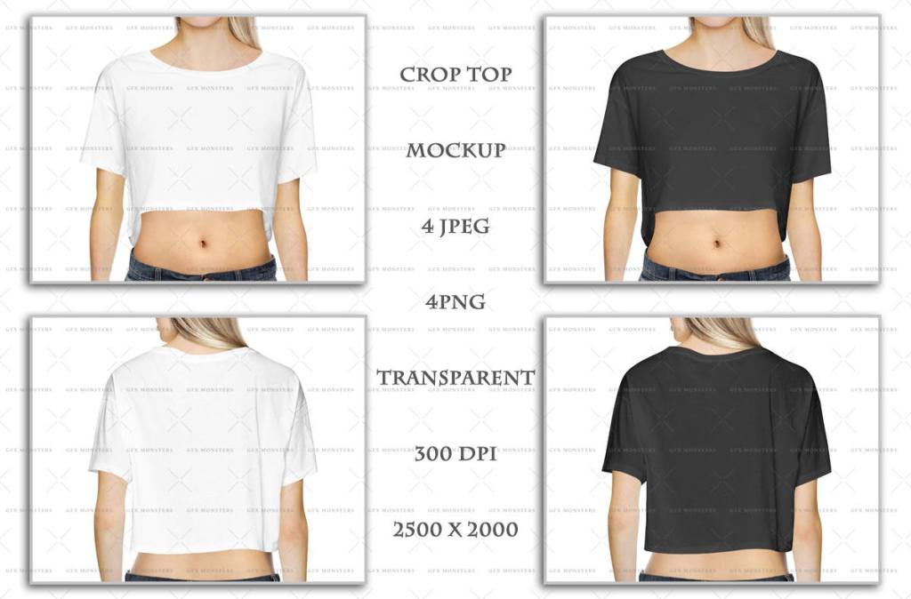 15+ Download Crop Top Mockup Free&nbsp;Psd