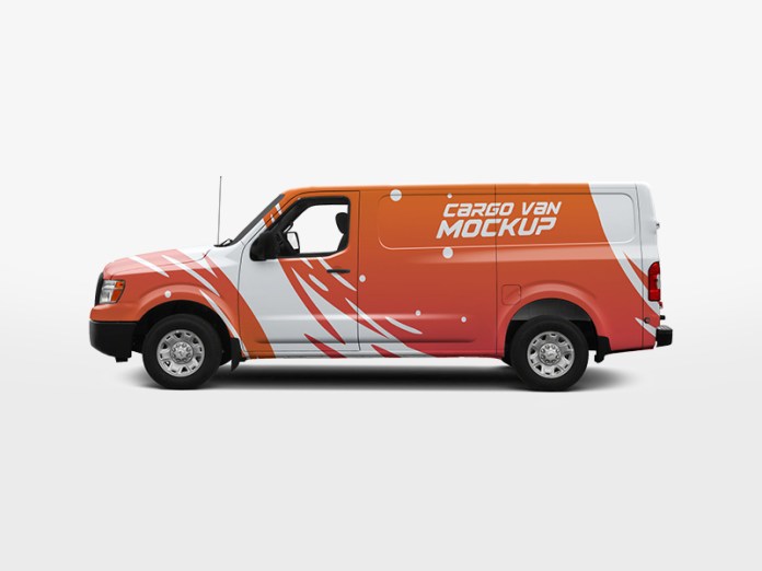 35+ Download Cargo Van Mockup Free&nbsp;Psd