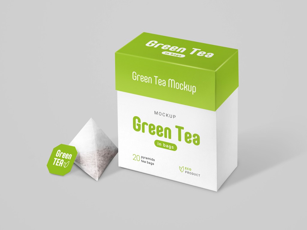 14+ Download Free Tea Packet Mockup&nbsp;Psd