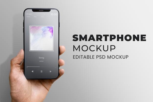 10+ Download Holding Phone Mockup Free&nbsp;Psd