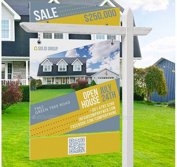 38+ Download Yard Sign Mockup Psd&nbsp;Free