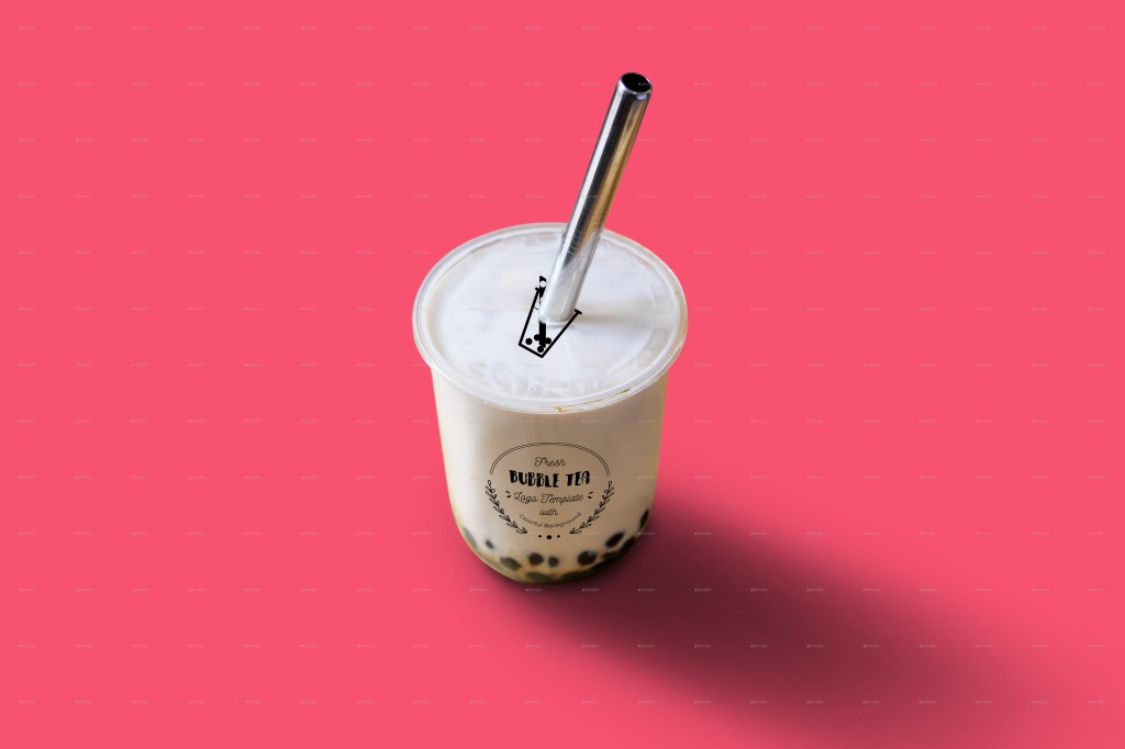 24+ Download Free Bubble Tea Mockup&nbsp;Psd