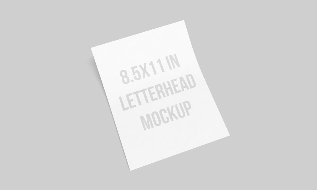 33+ Download Letterhead Paper Mockup Free&nbsp;Psd
