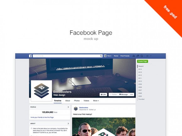 18+ Download Facebook Mockup Free Online&nbsp;Psd