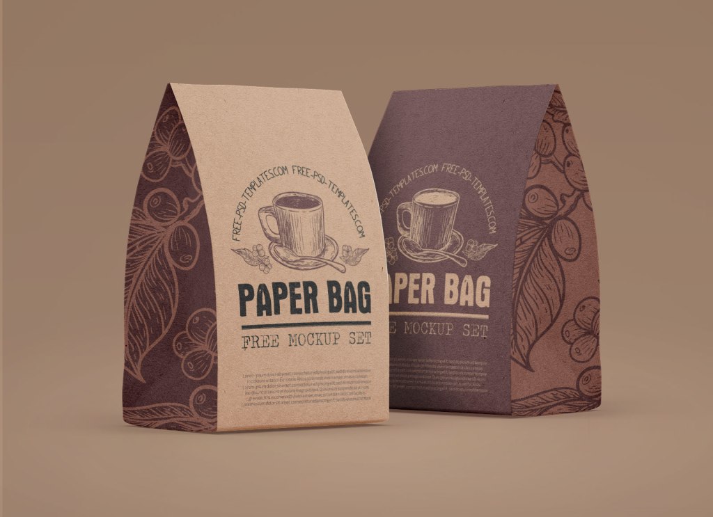 20+ Download Kraft Paper Mockup Free Psd